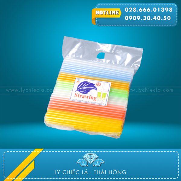 ỐNG HÚT MÀU NHỌN PHI 6